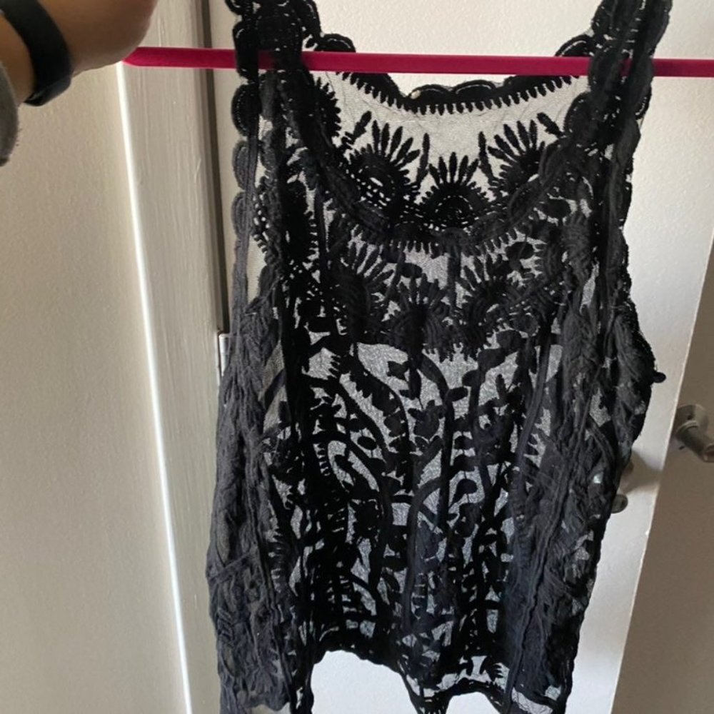 Aritzia Intricate Lace Top